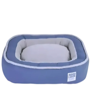 Lavish Pet Bed Removable & Washable Cover Cushion Blue  XL